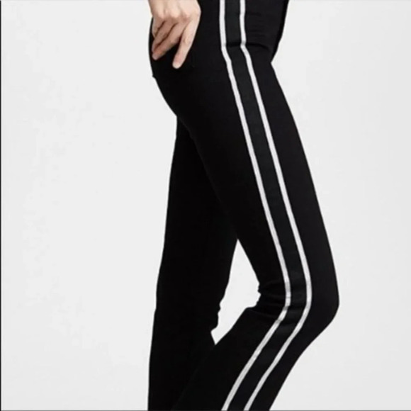 Veronica Beard Black Carolyn 10" Baby Boot Raven Cropped Ankle Jeans Size 25 - Picture 7 of 9